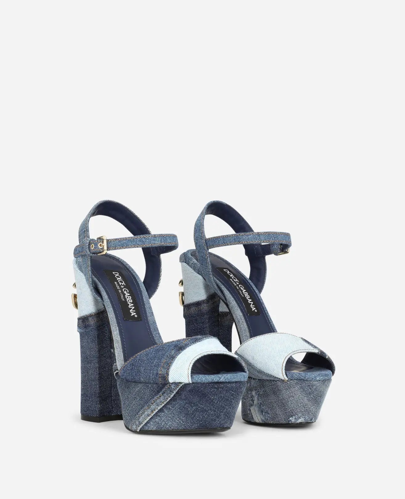 TAJ DENIM HEELS - Chic by Taj