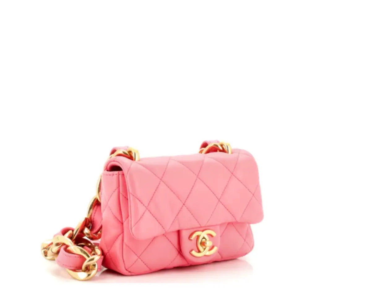 Taj Flap Bag Quilted Lambskin Mini - Chic by Taj