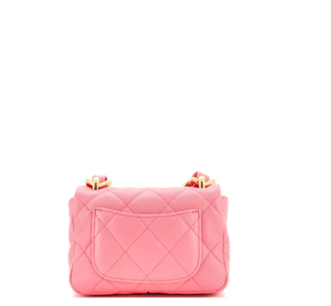 Taj Flap Bag Quilted Lambskin Mini - Chic by Taj