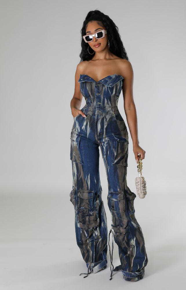 Losing Touch Jumpsuit - Chic by Taj