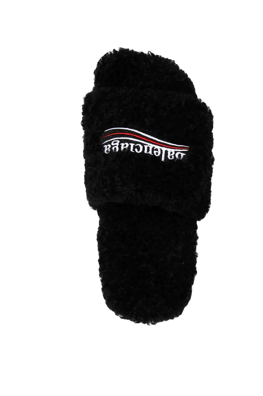 TAJ BB FUR SLIPPERS - Chic by Taj