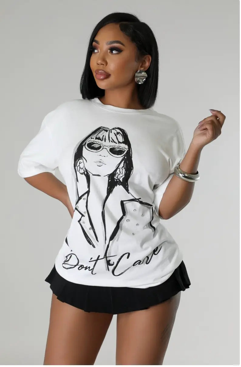 Don't Care Top Chic by Taj