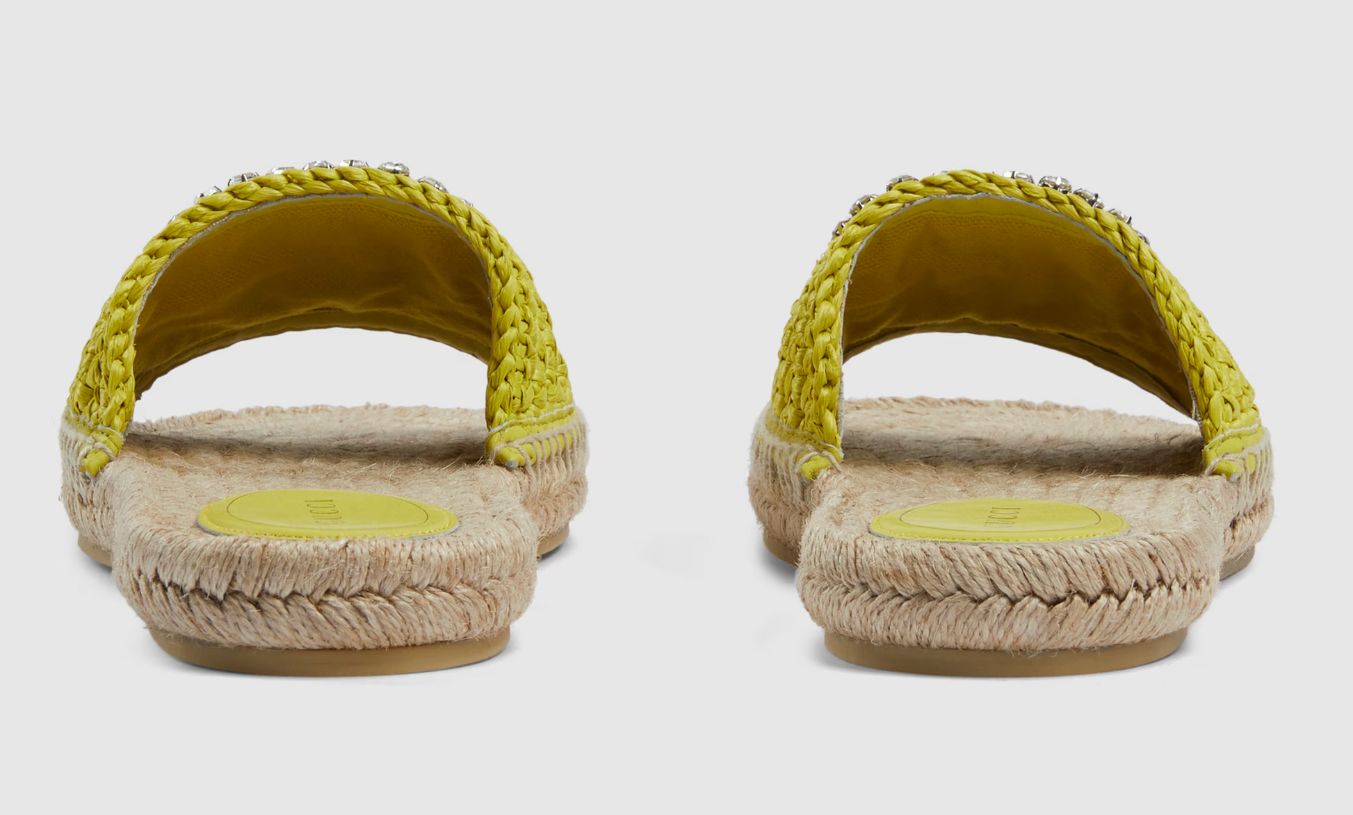 Taj viscose-effect raffia Slides Chic by Taj