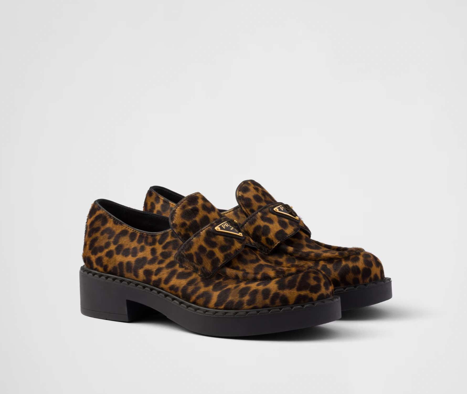 Taj printed leather loafers Chic by Taj