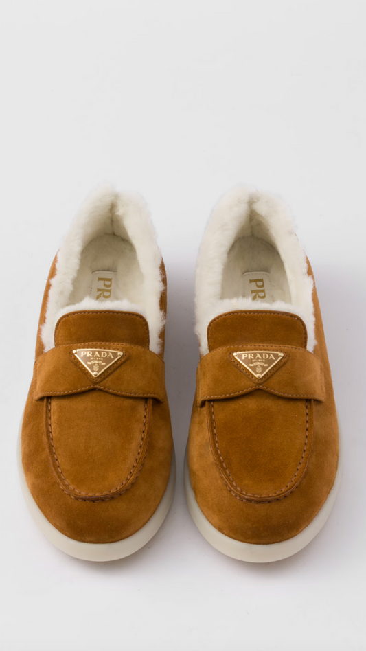 Suede  loafers Chic by Taj