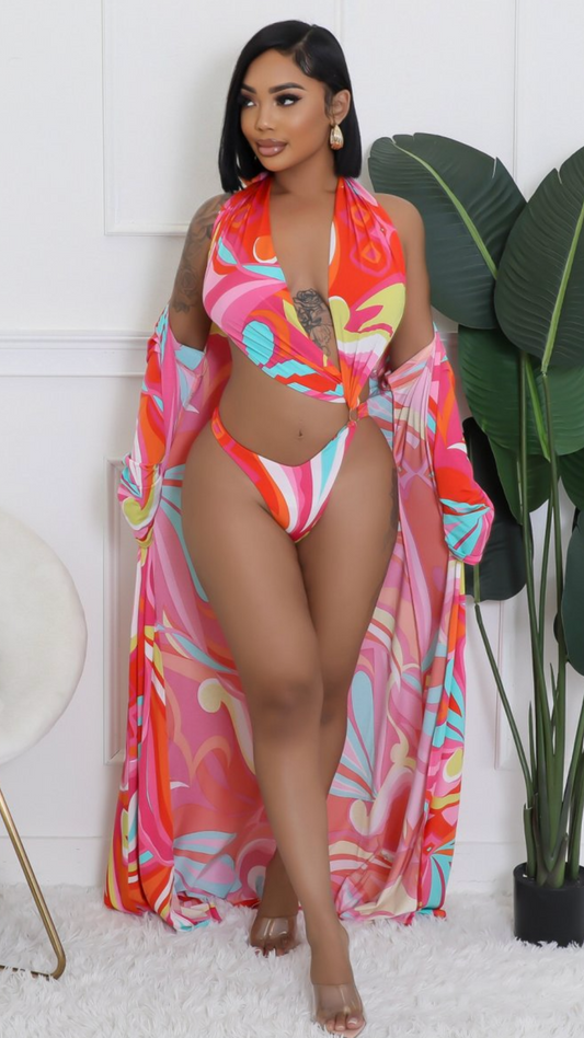 3pc Beach Visions Swim Set