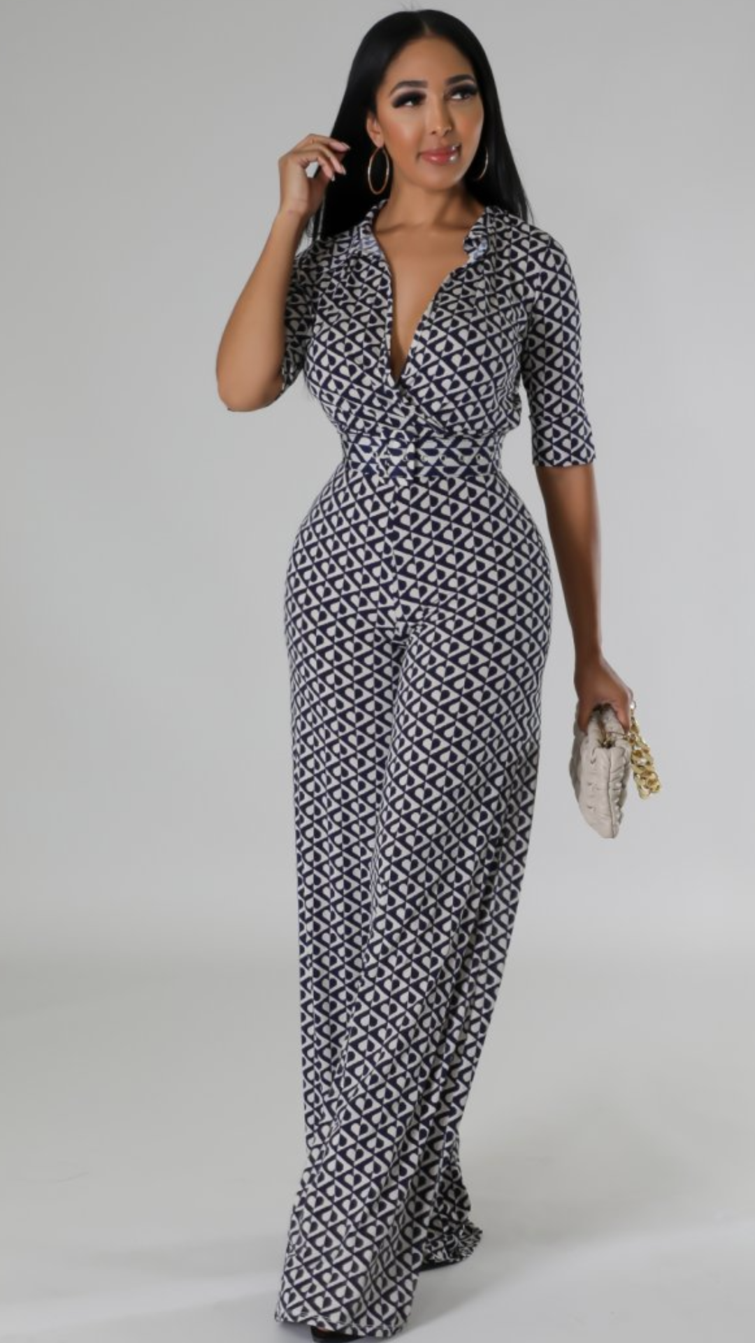 Brunching Activities Jumpsuit Chic by Taj