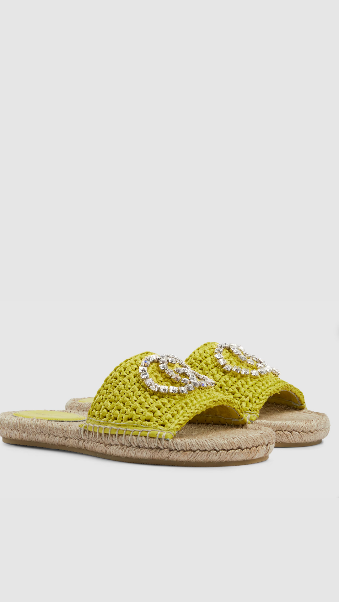 Taj viscose-effect raffia Slides Chic by Taj