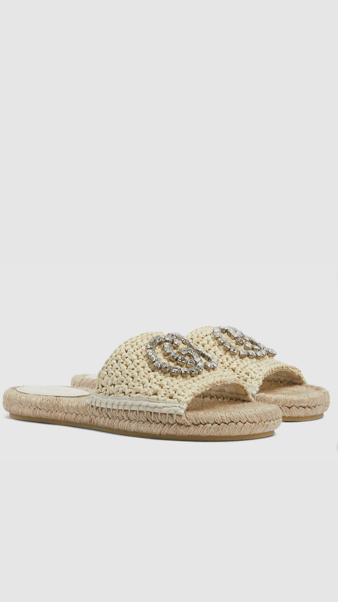 Taj viscose-effect raffia Slides Chic by Taj