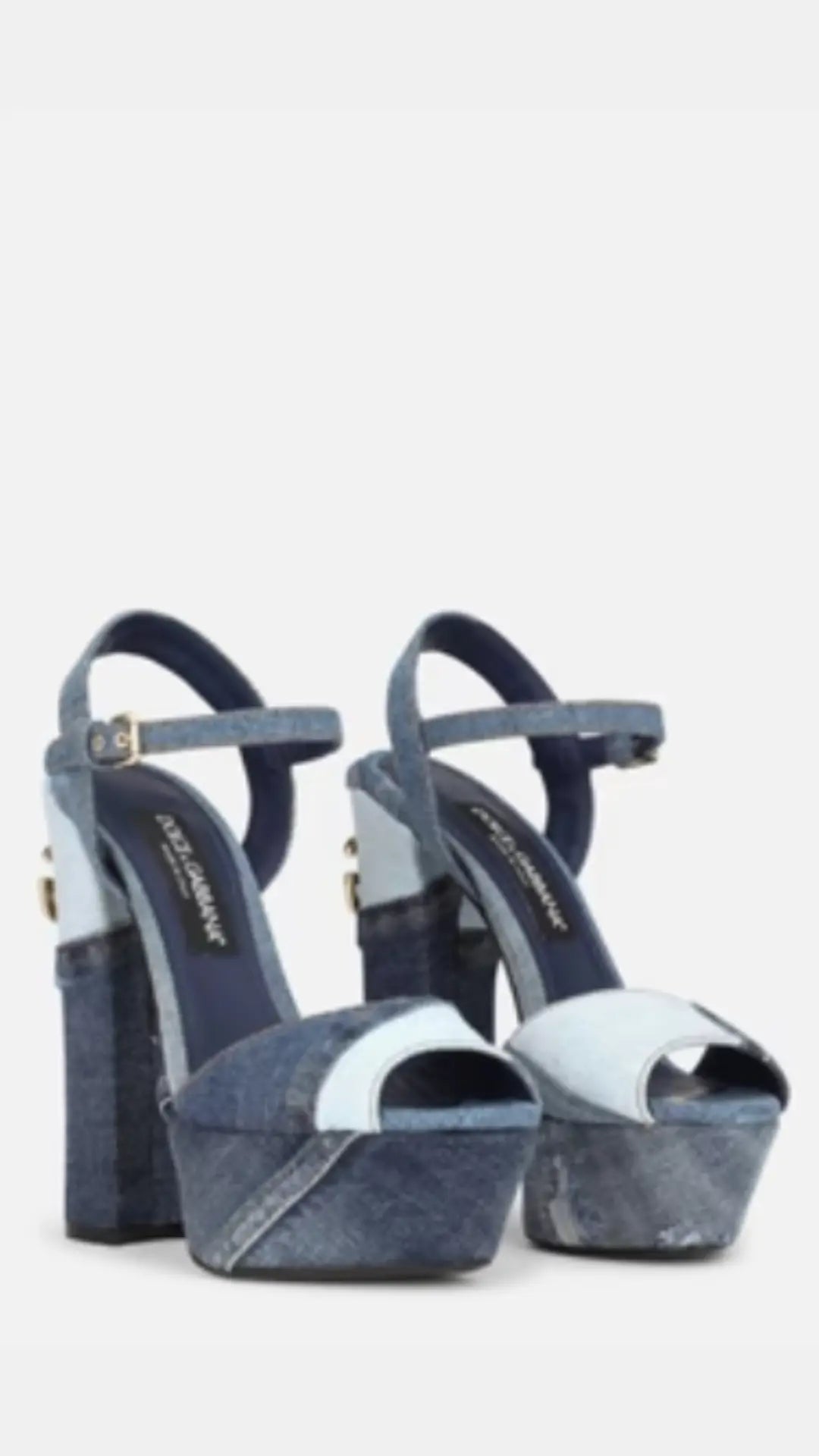 TAJ DENIM HEELS - Chic by Taj