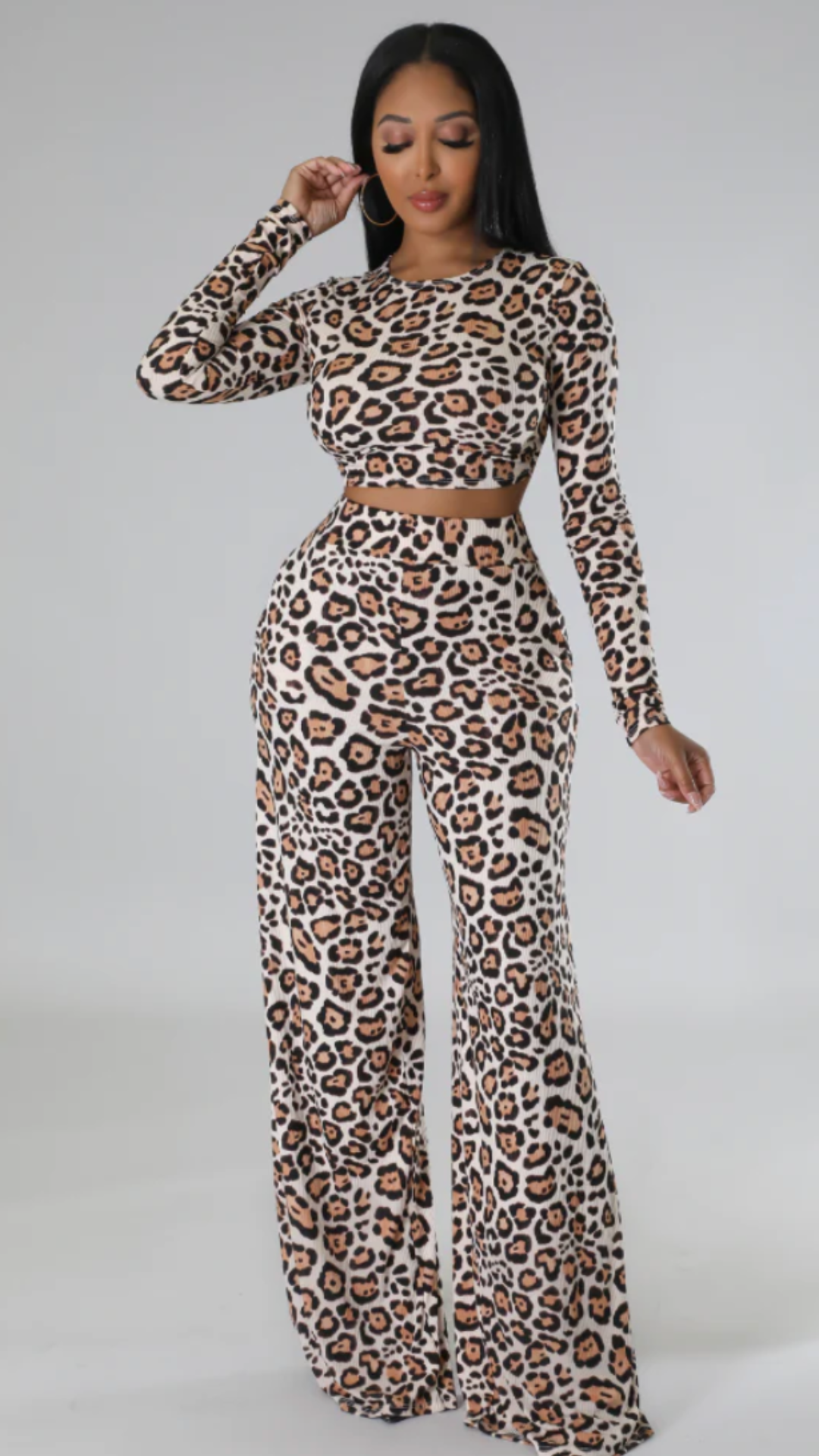 Staying Wild Pant Set - Chic by Taj