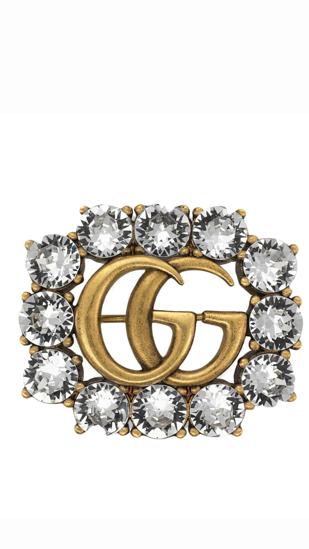 TAJ DOUBLE G BROOCH - Chic by Taj