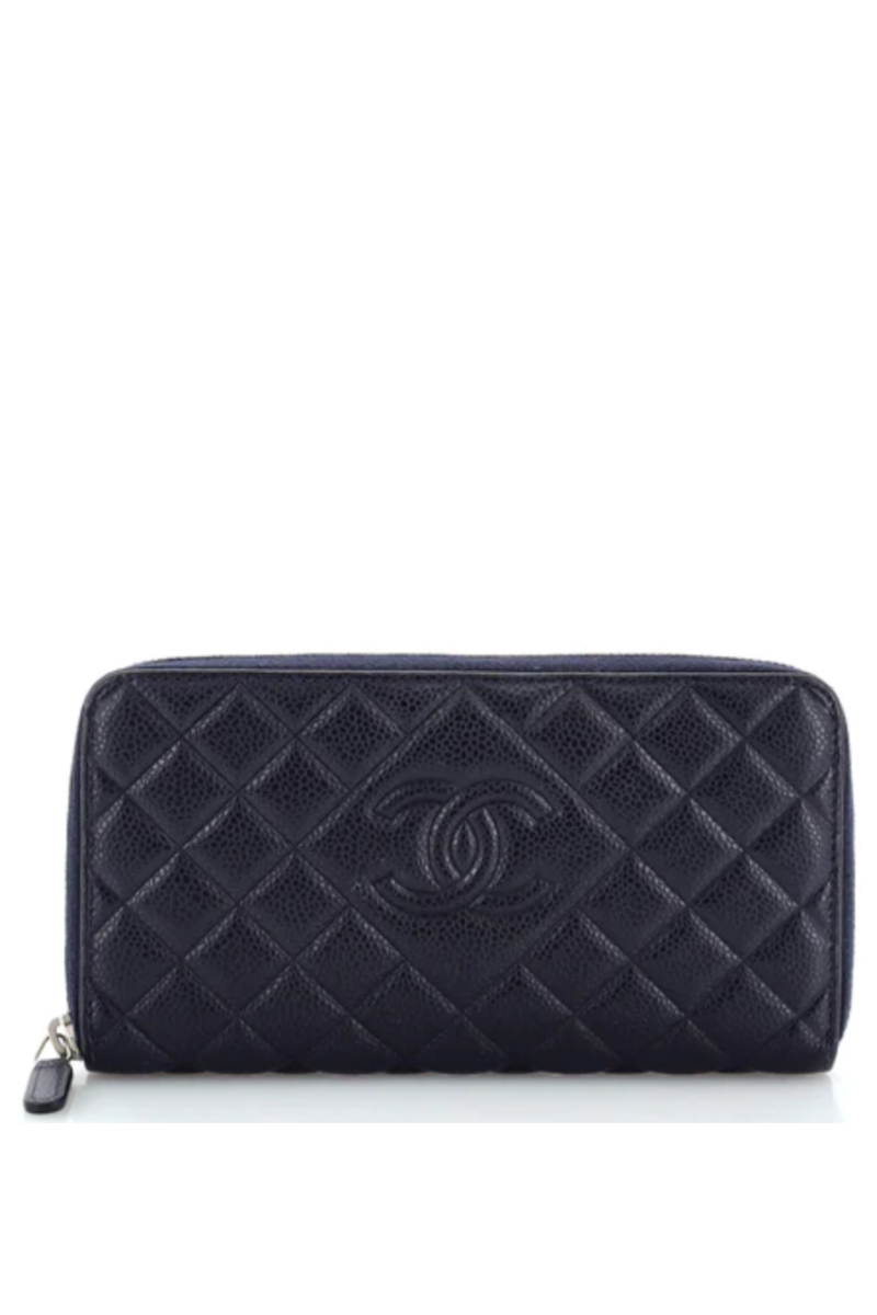 Taj Zip Around Wallet Quilted Wallet - Chic by Taj