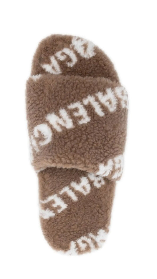 TAJ BB FURRY SLIDES - Chic by Taj