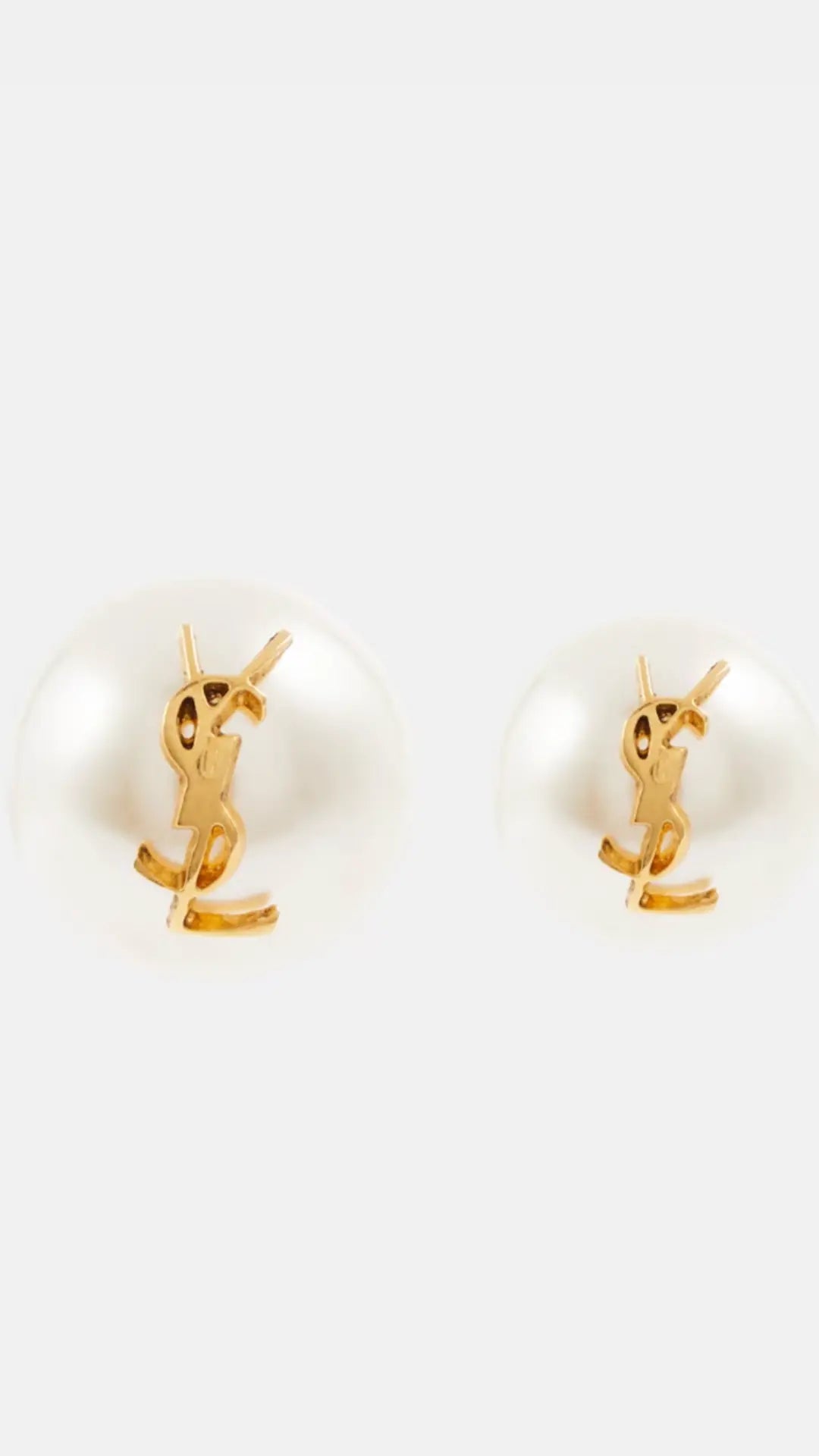 TAJ LOGO PEARL EARRING - Chic by Taj