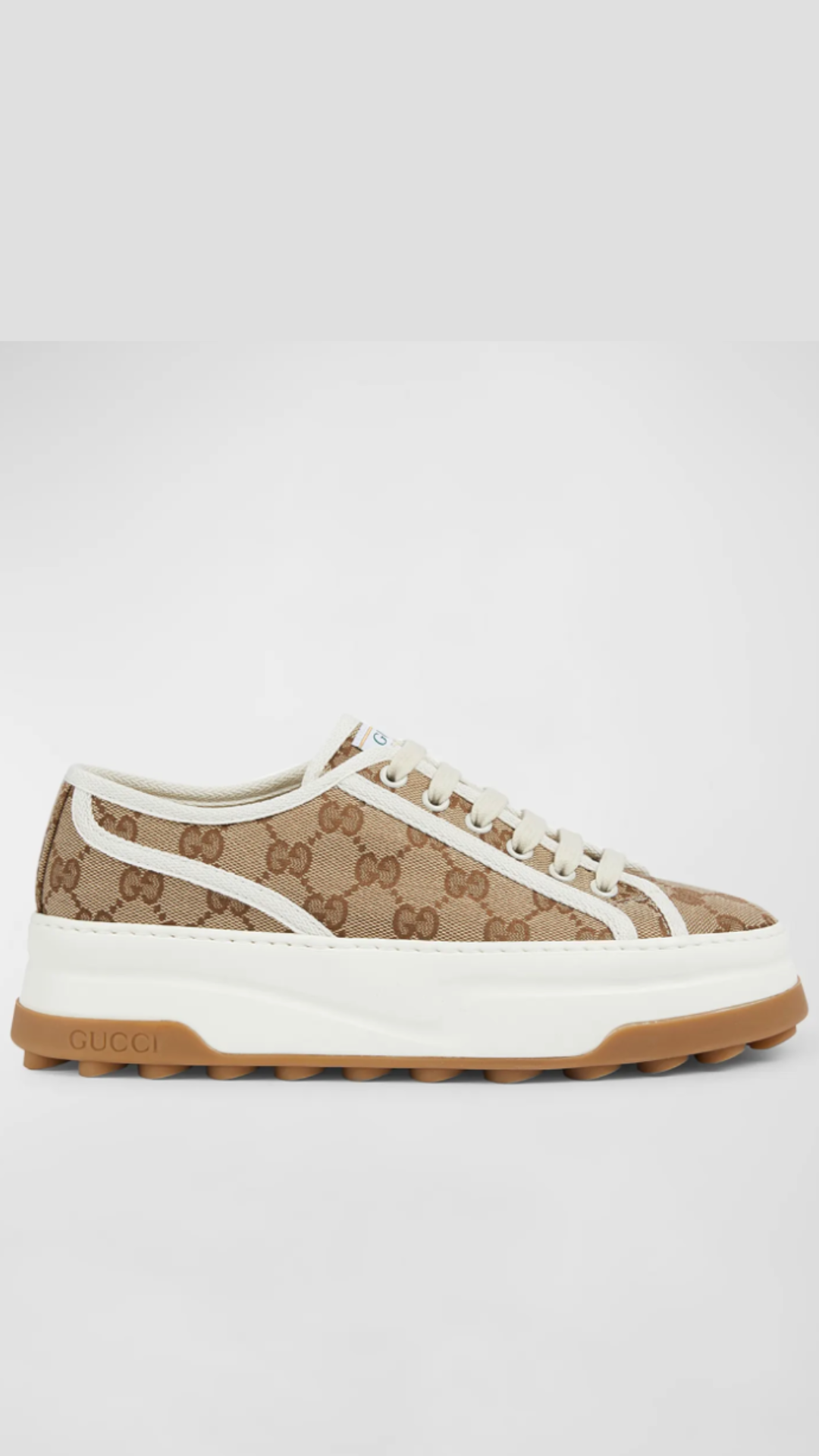 GG Canvas Low-Top Platform Sneakers - Chic by Taj