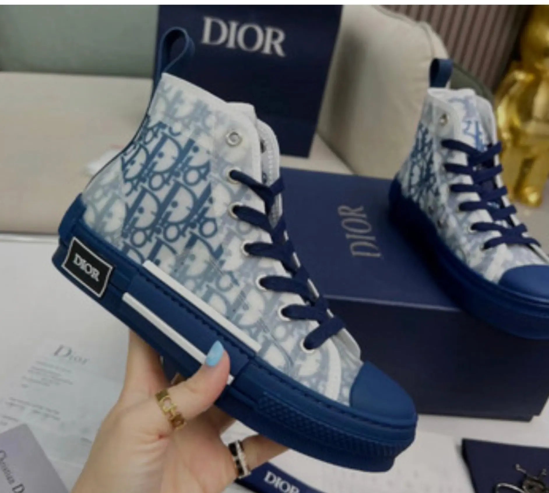 TAJ LOGO DD SNEAKERS.   ( ship next day ) - Chic by Taj