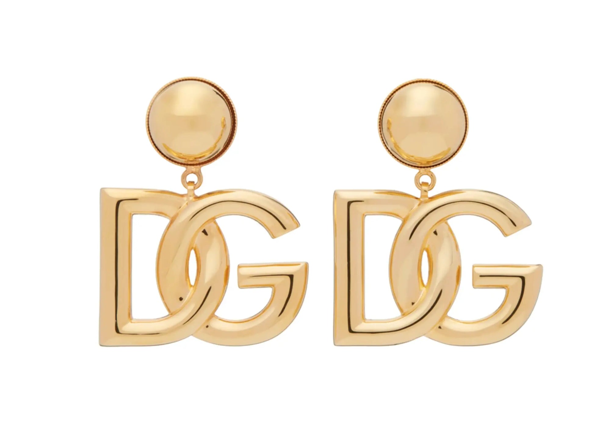 TAJ DG LOGO EARRING. ( SHIP NEXT DAY ) - Chic by Taj