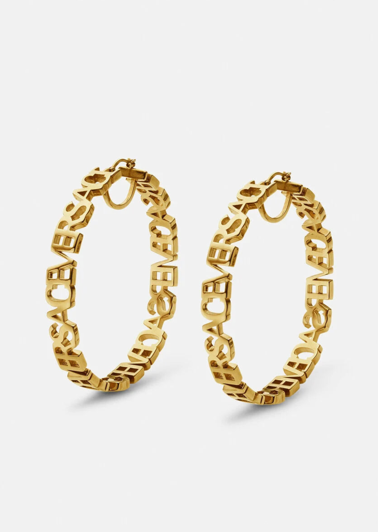 TAJ LOOP LION HEAD EARRINGS                          ( SHIP IN 2-3 DAYS ) EXPRESS SHIPPING AVAILABLE - Chic by Taj