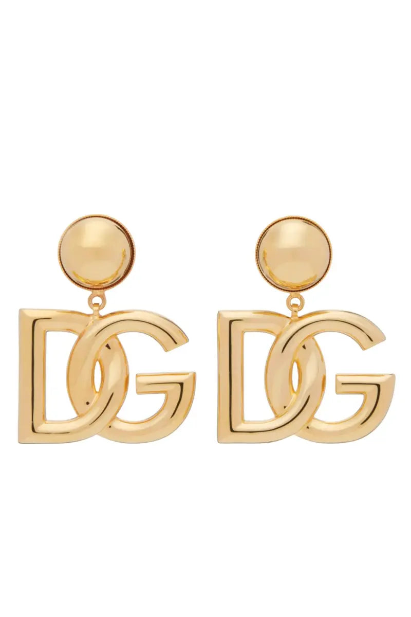 TAJ DG LOGO EARRING. ( SHIP NEXT DAY ) - Chic by Taj